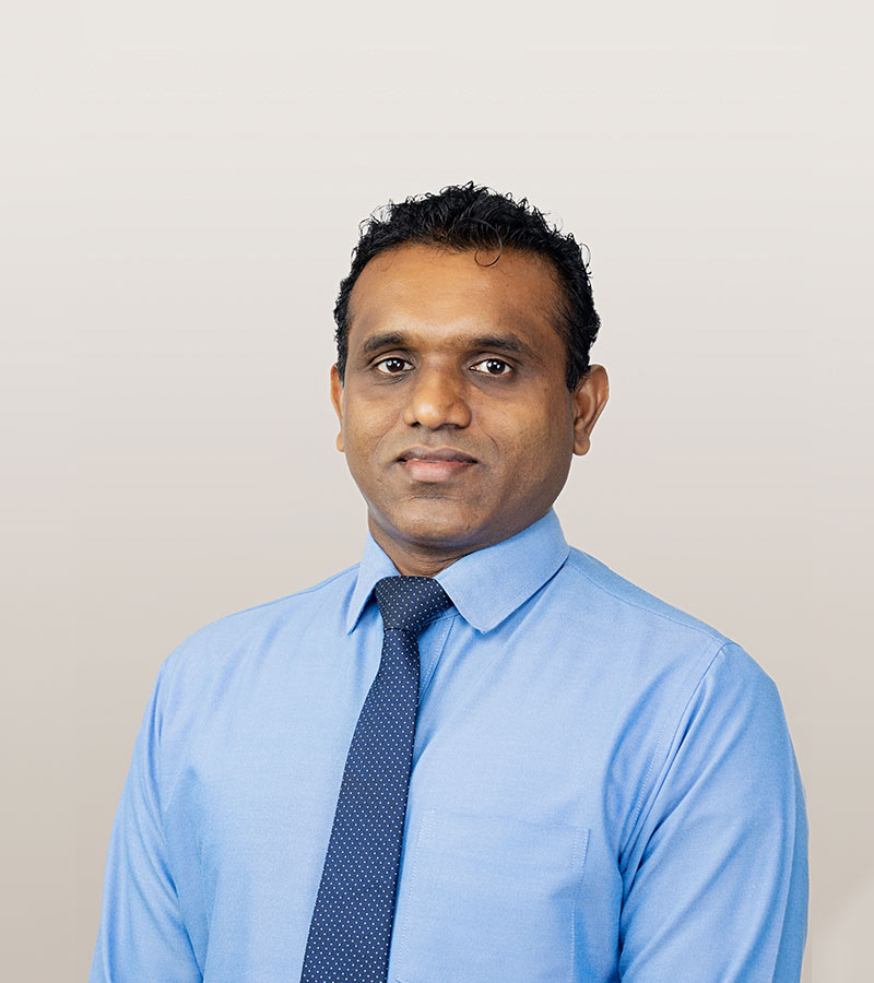 Portrait of Dr. Duminda Rajapaksha
