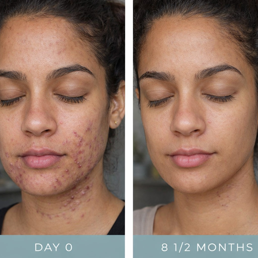 christelllife hormonal acne before and after