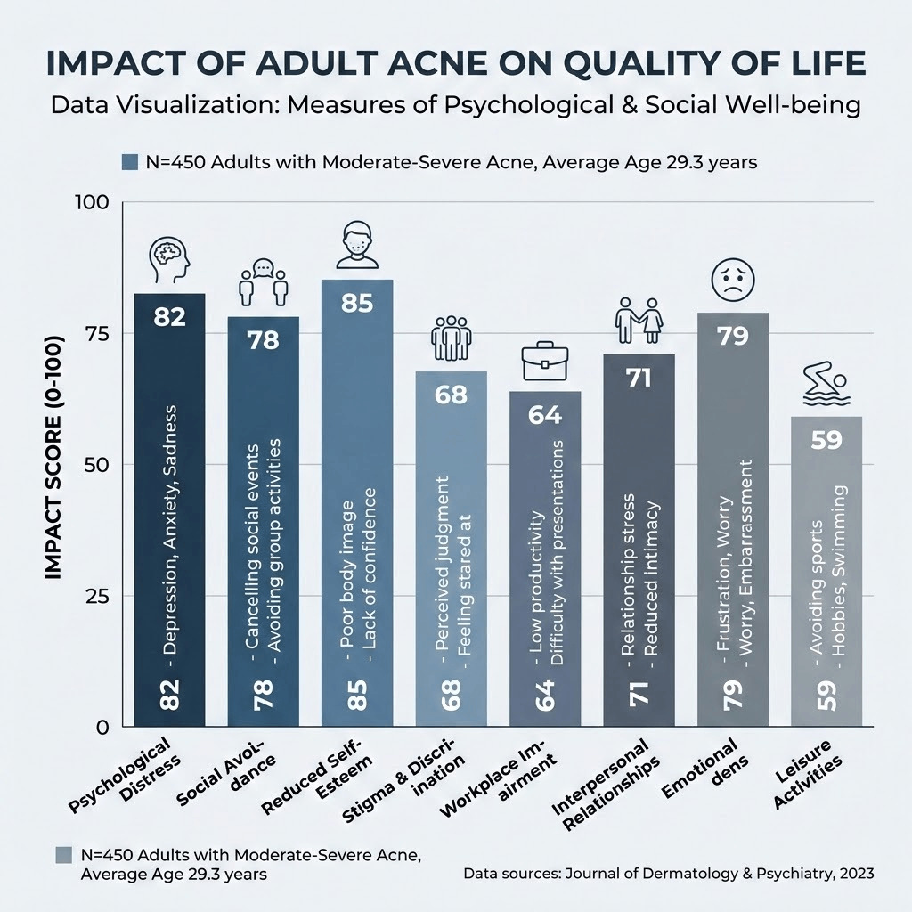 Why is your skin breaking out now, in your 30s, like it never did before? 1